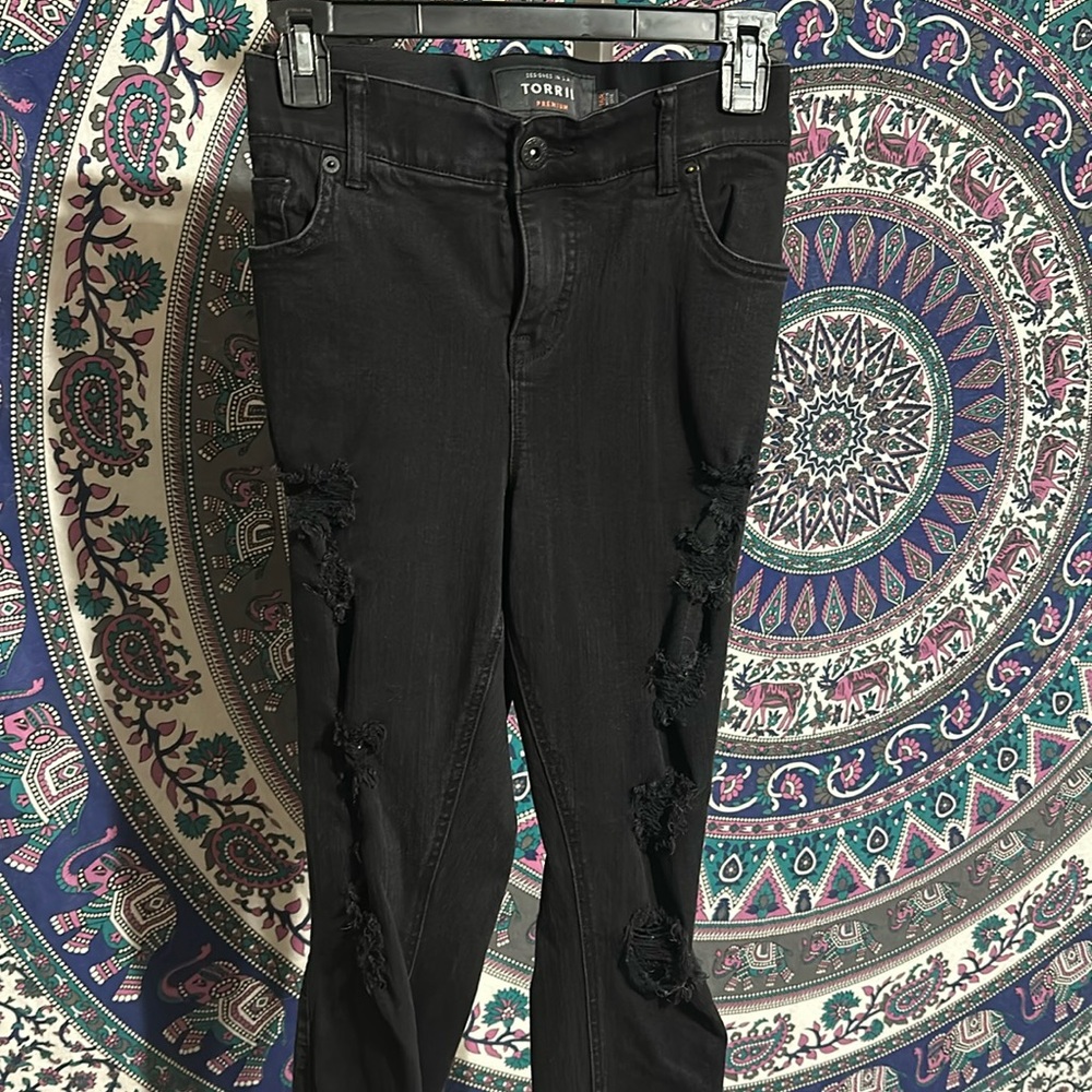 Black Hole-y Torrid Skinny Jeans